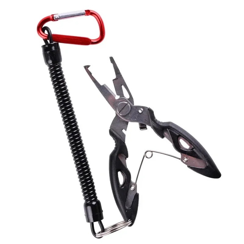 Fishing Equipment Bundle - Pince de pêche, ciseaux, coupe-ligne tressé,