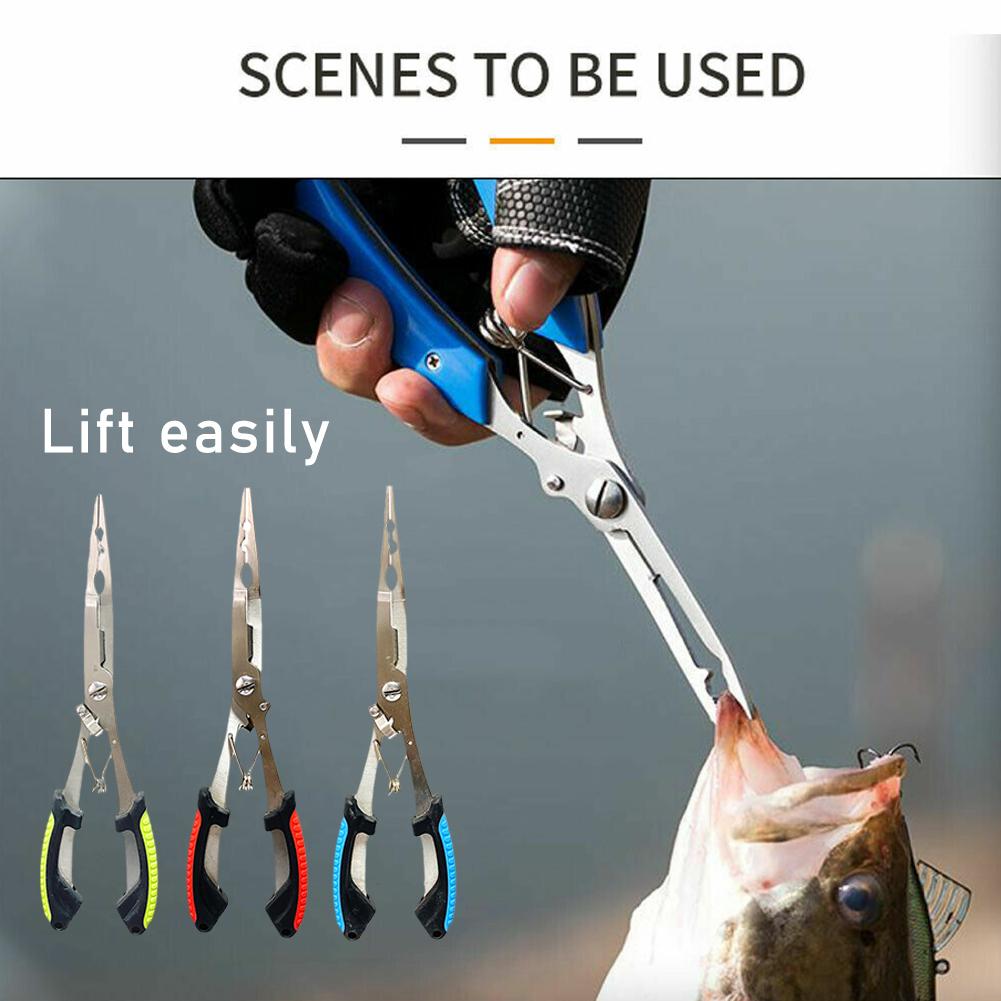 Fishing Equipment Bundle - Pince de pêche multifonction en acier