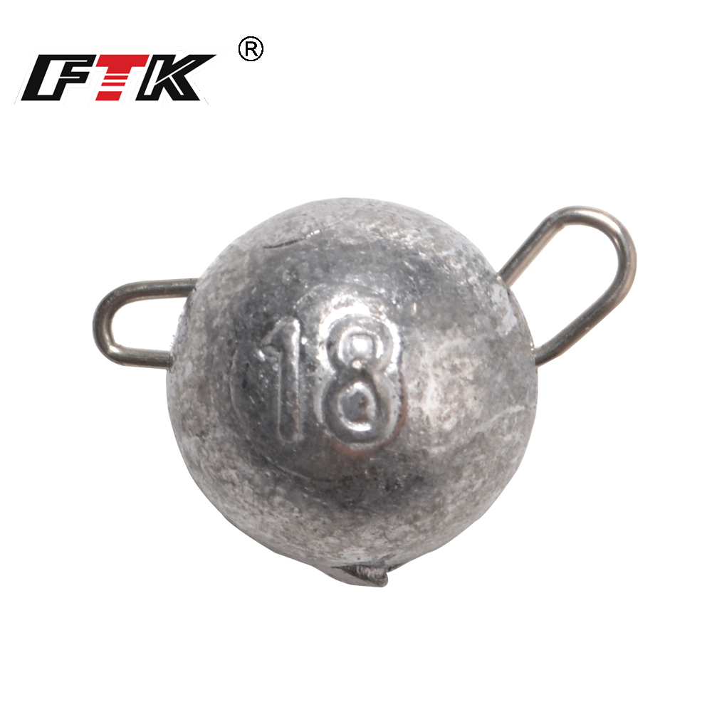 Jig Head Lure - FTK 5 pièces tête de gabarit