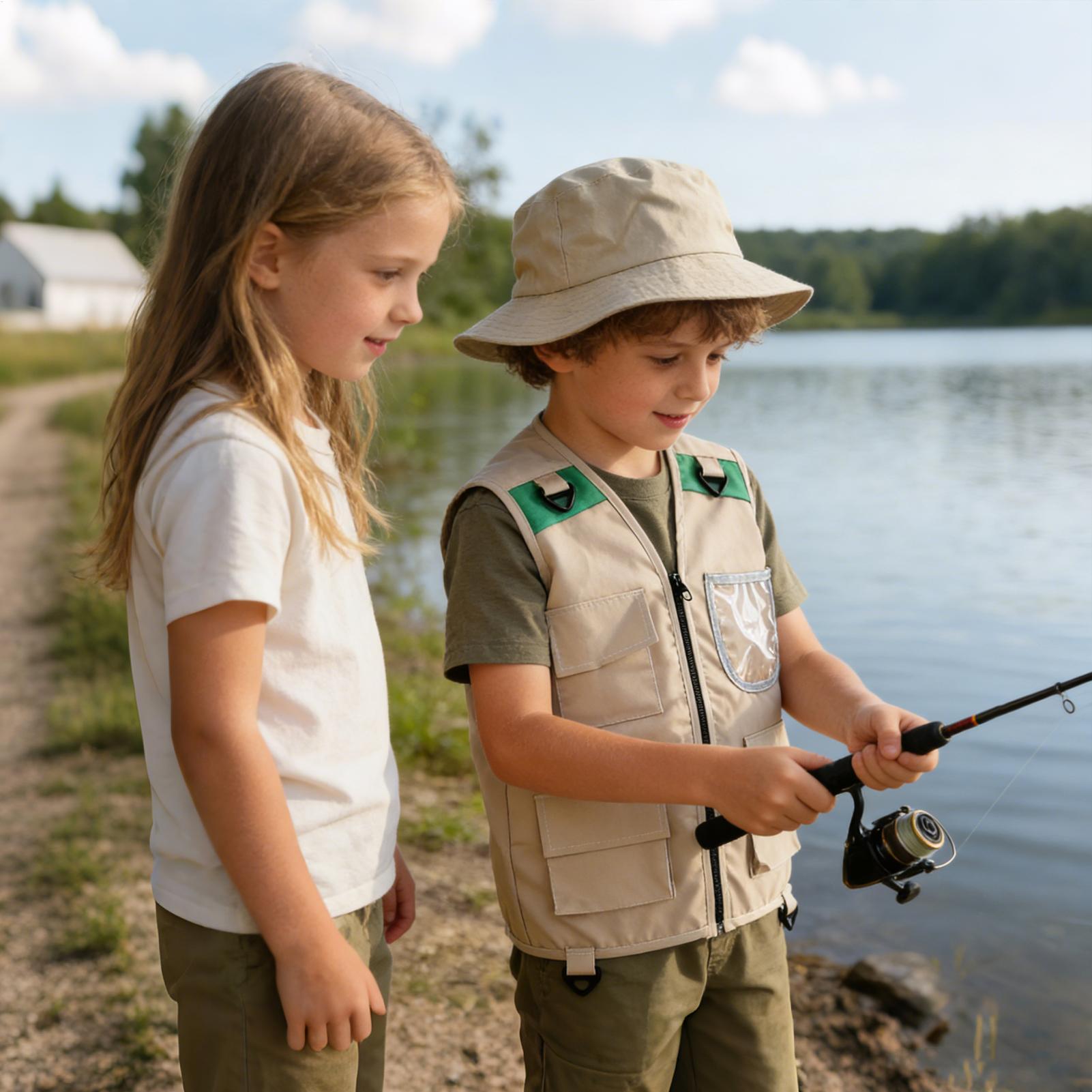 Gilet d'aventure pour enfants, - Fishing Equipment To Sell avis et prix