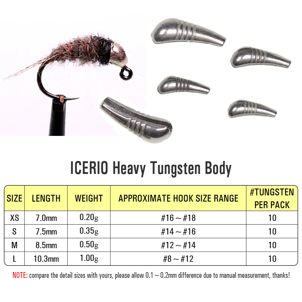 ICERIO 10 pièces nymphe à coul - Fishing Equipment Fly avis et prix