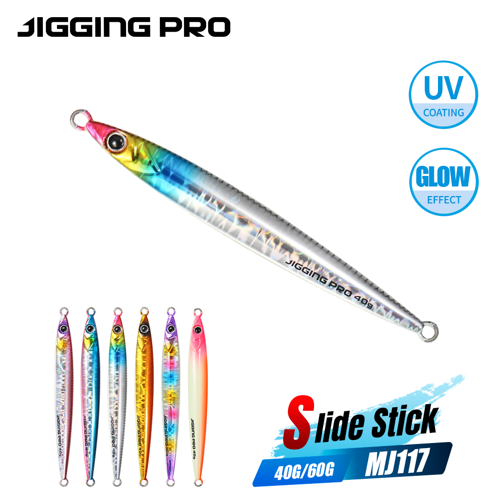 JIGGING PRO 40g 60g Slide Stic - Jig Head Lure avis et prix