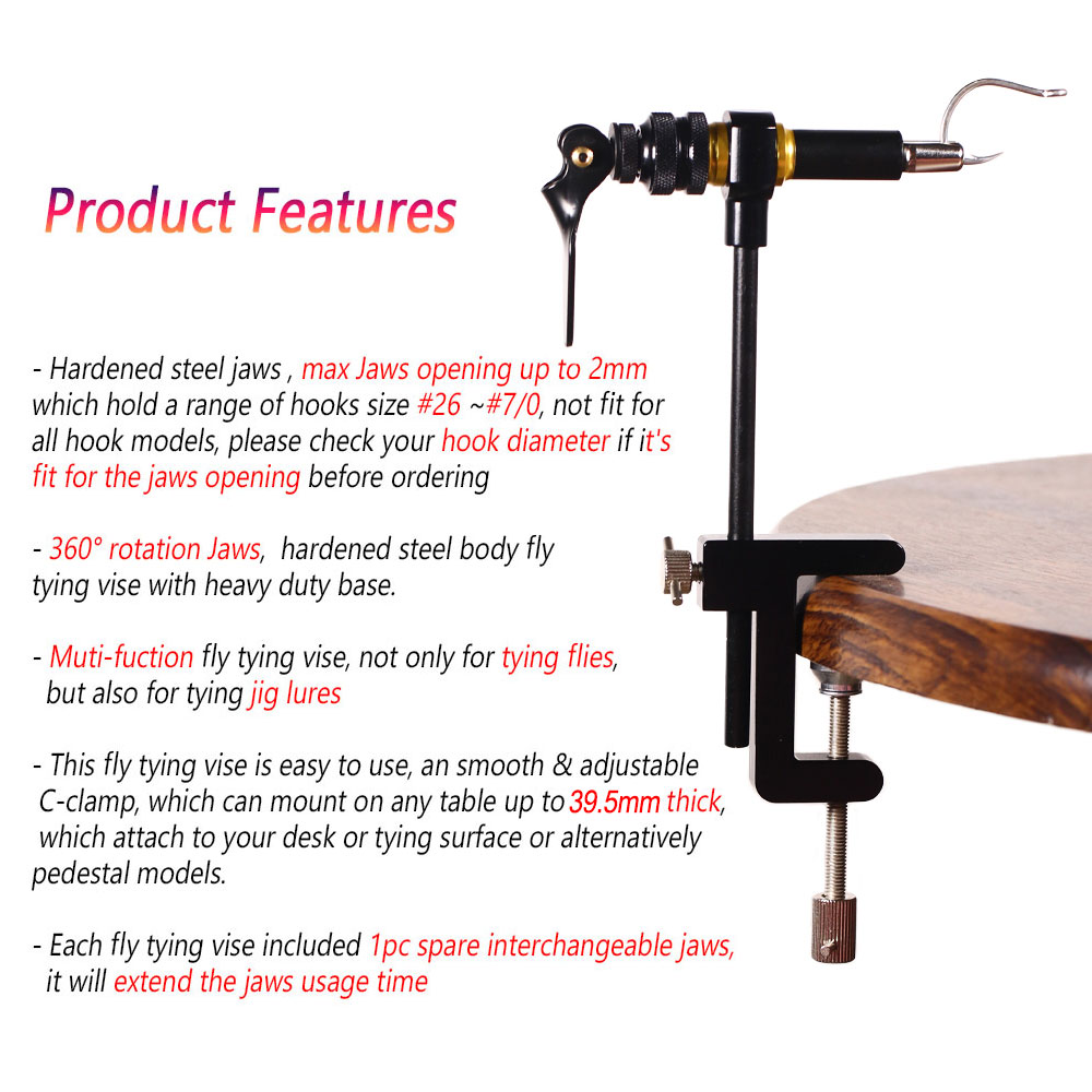 Bimoo 360 °   Pince de serrage - Fishing Equipment Fly avis et prix