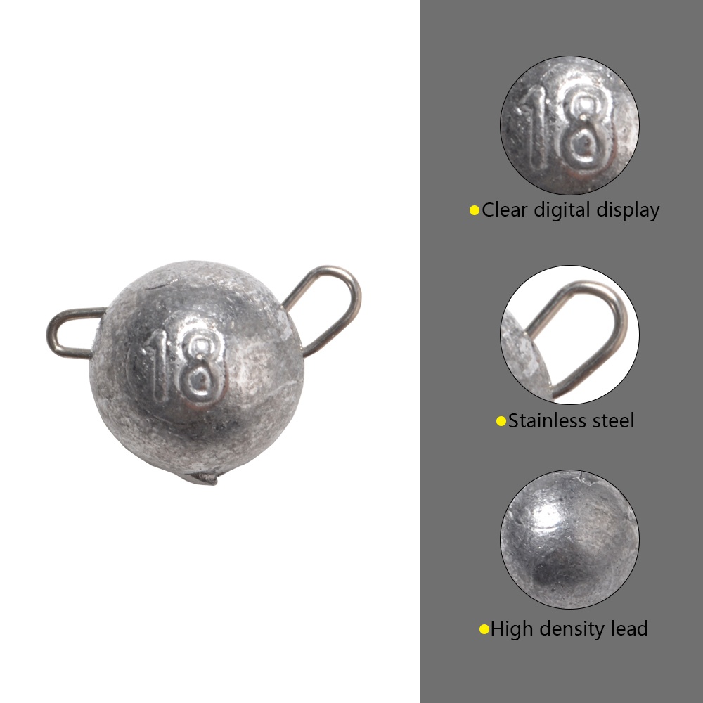 FTK 5 pièces tête de gabarit d - Jig Head Lure avis et prix